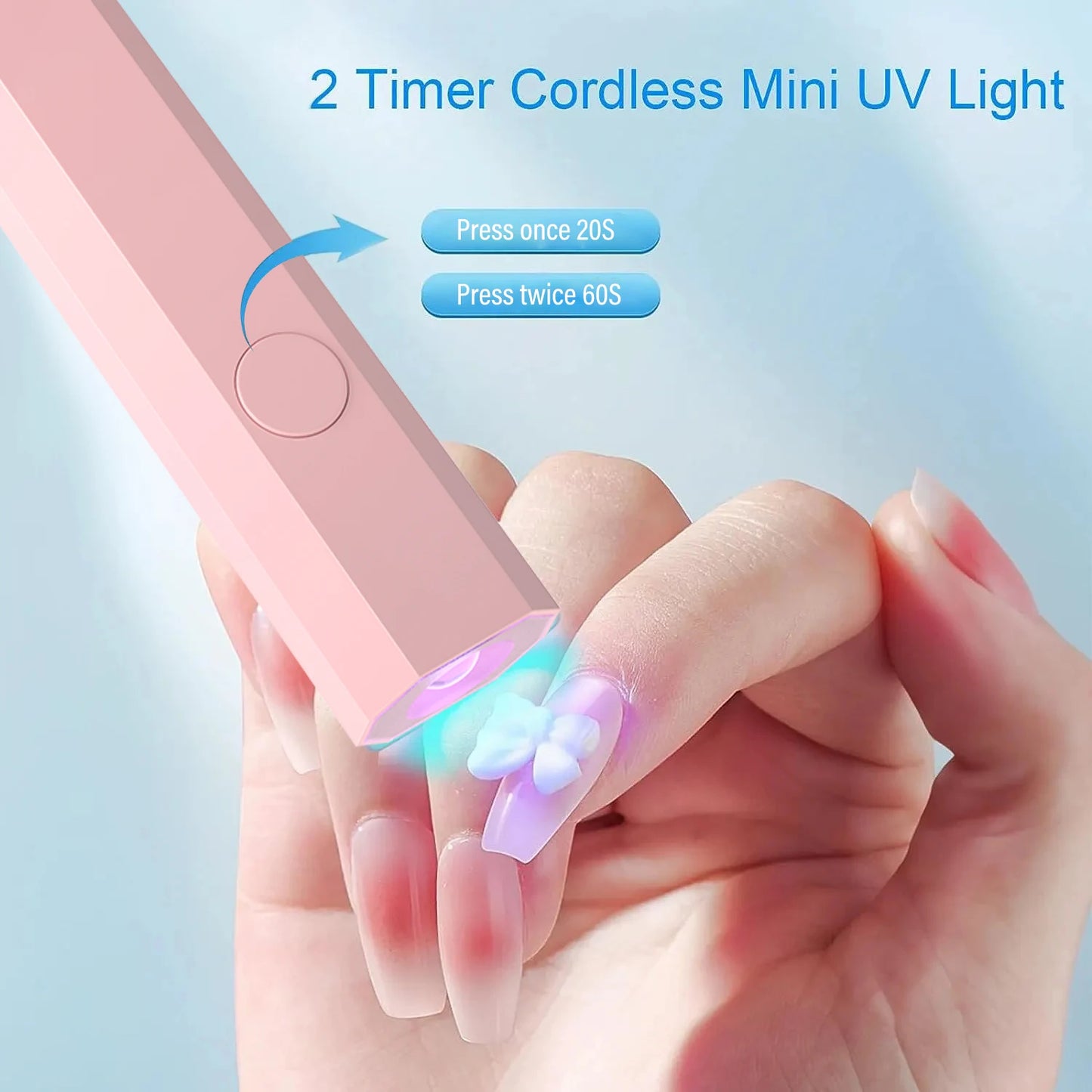 Portable Nail Dryer Lamp UV/LED