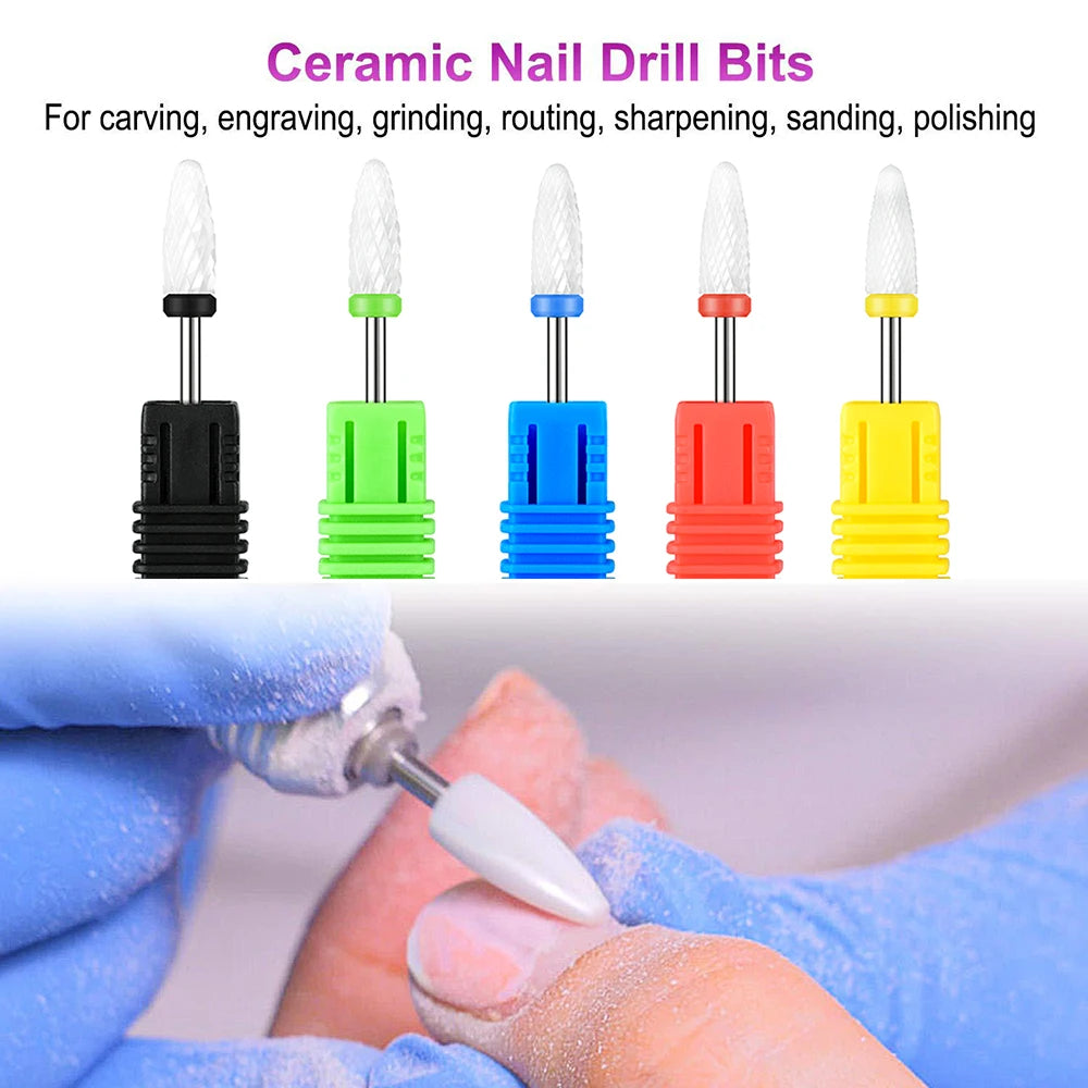 Ceramic Tungsten Nail Drill Bits