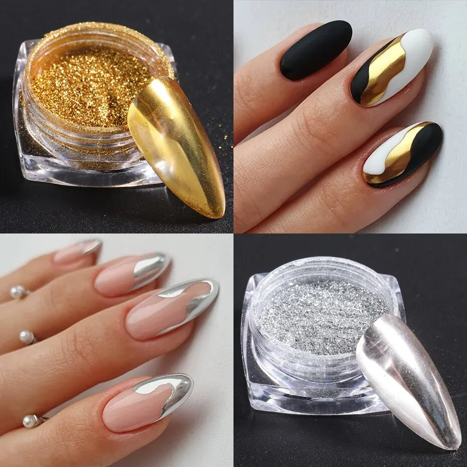 Chrome Nail Powder