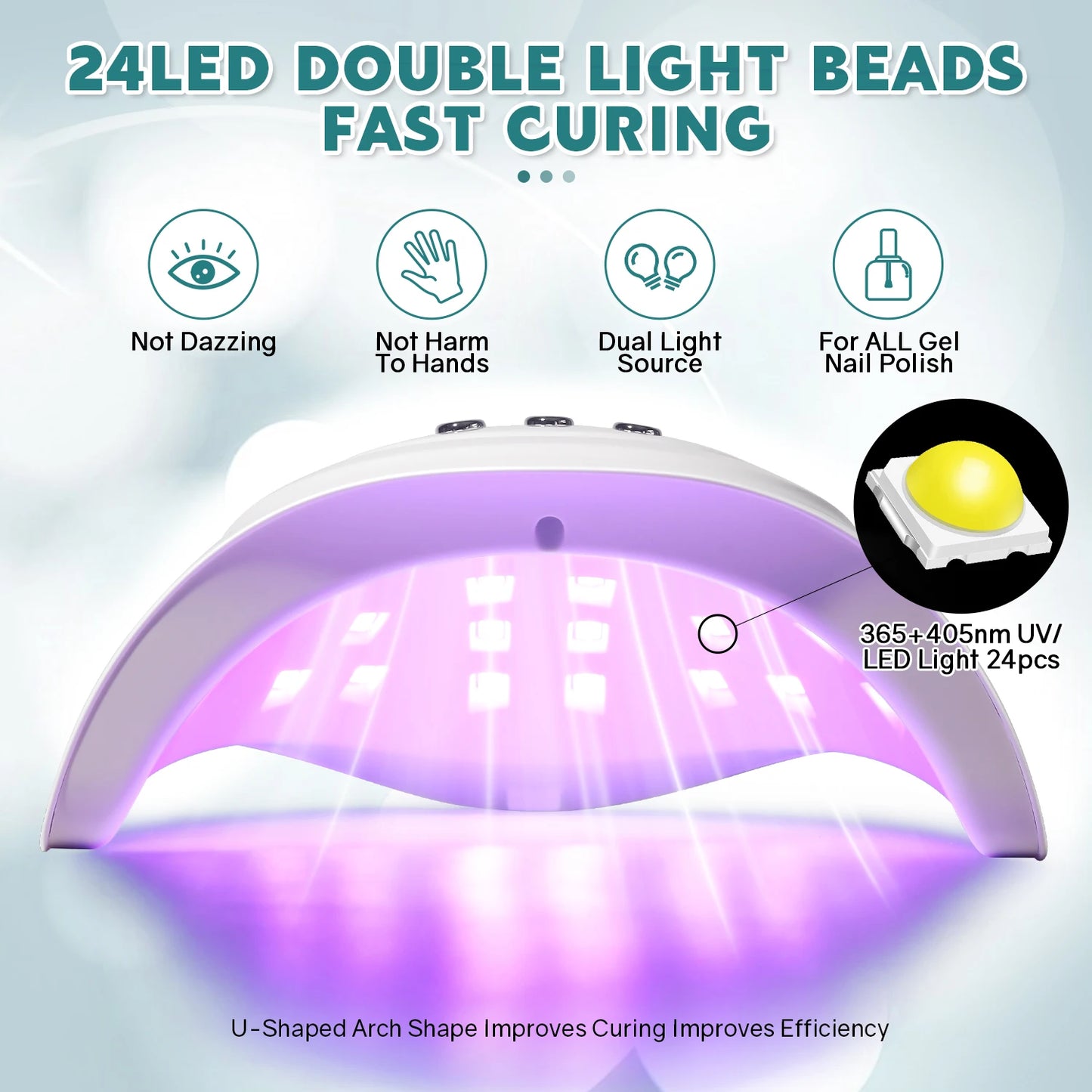 72W UV Nail Lamp Professional