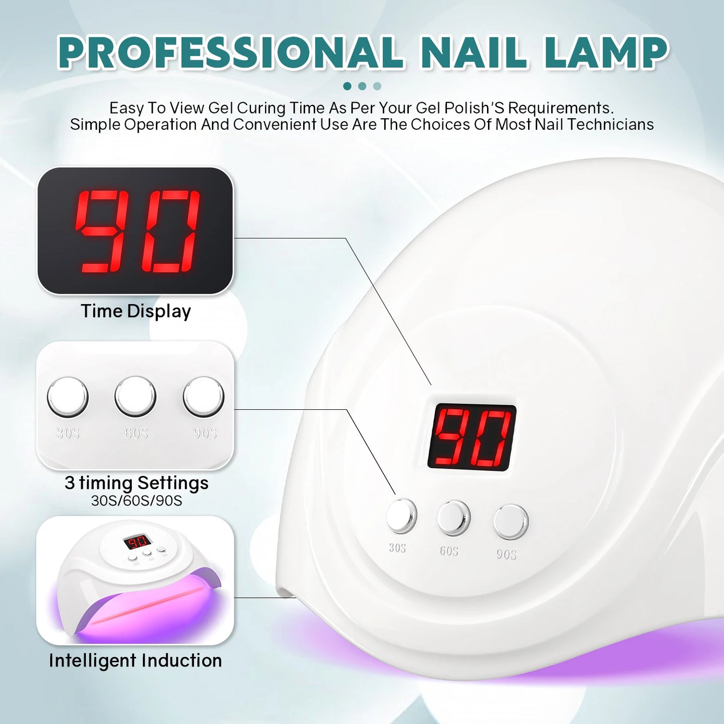 72W UV Nail Lamp Professional