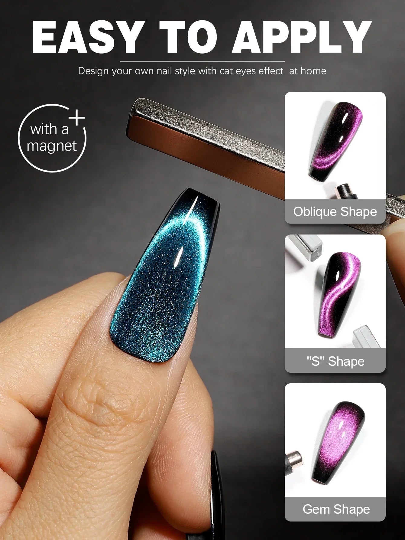 Cat Eye Gel Nail Polish